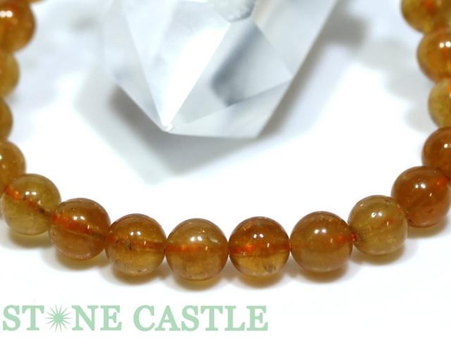 ☆一点物☆【ブレスレット】オレンジトルマリン (5A) No.11 (約7.5〜8mm) (ケース付) 天然石 パワーストーン_2
