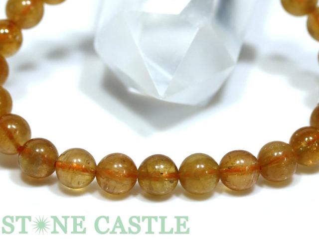 ☆一点物☆【ブレスレット】オレンジトルマリン (5A) No.11 (約7.5〜8mm) (ケース付) 天然石 パワーストーン_1