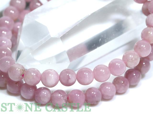 ☆高品質☆【ブレスレット】コンゴ産さくらピンクトルマリン (3A) (約6〜6.5mm) 天然石 パワーストーン