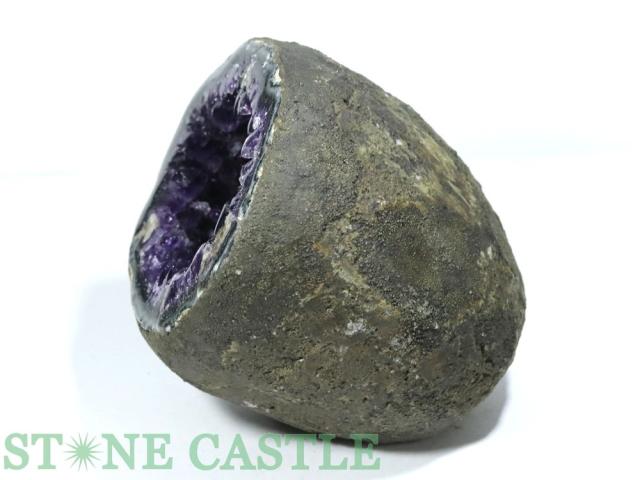 ☆一点物☆【原石】アメジスト カペーラ (6A) (ウルグアイ産) ドーム型 (台無) No.19 天然石 パワーストーン_1