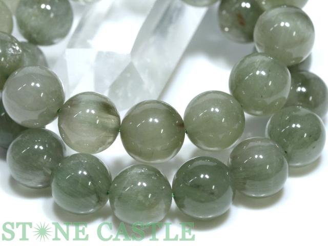 ☆特価アソート☆【ブレスレット】グリーンルチルクォーツ (約7〜14mm) (約5〜7本入り) 約200g 天然石 パワーストーン_3