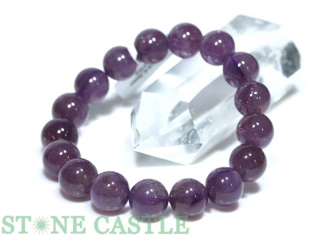 ☆一点物☆【ブレスレット】パープルスーパーセブン (7A) (約11〜11.5mm) No.07 (ケース付) 天然石 パワーストーン