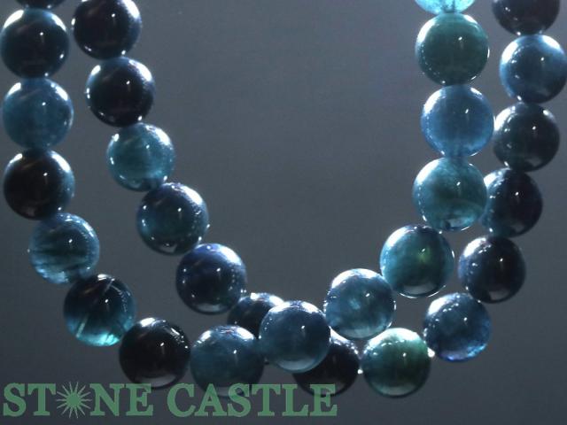 ☆高品質☆【ブレスレット】インディゴライト (ブルートルマリン) (約7〜7.5mm) (ケース付) 天然石 パワーストーン