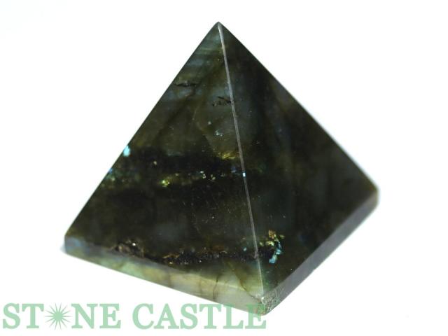 ☆一点物☆【置き石】ピラミッド型 ラブラドライト No.55 天然石 パワーストーン
