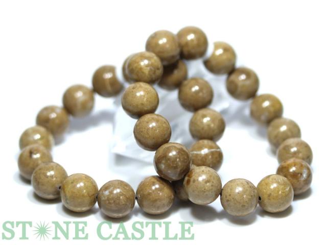 ☆高品質☆【ブレスレット】龍宮舎利 タイプ4 (約14〜14.5mm) 天然石 パワーストーン