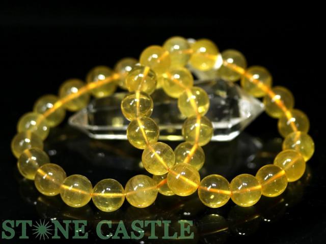 ☆高品質☆【ブレスレット】ゴールデンフローライト (2A) (約11.5〜12mm) 天然石 パワーストーン