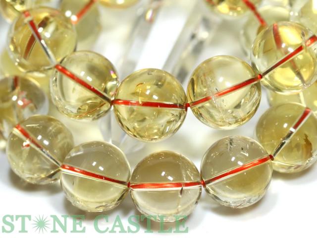 ☆高品質☆【ブレスレット】天然シトリン アイリスクォーツ (2A) (約18mm) (ケース付) 天然石 パワーストーン_1
