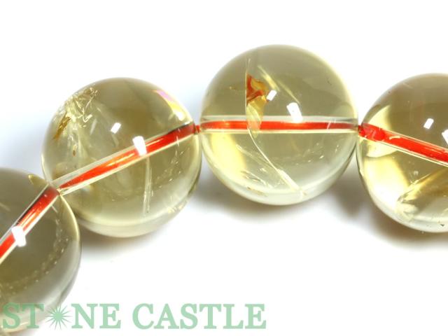 ☆高品質☆【ブレスレット】天然シトリン アイリスクォーツ (2A) (約18mm) (ケース付) 天然石 パワーストーン_3