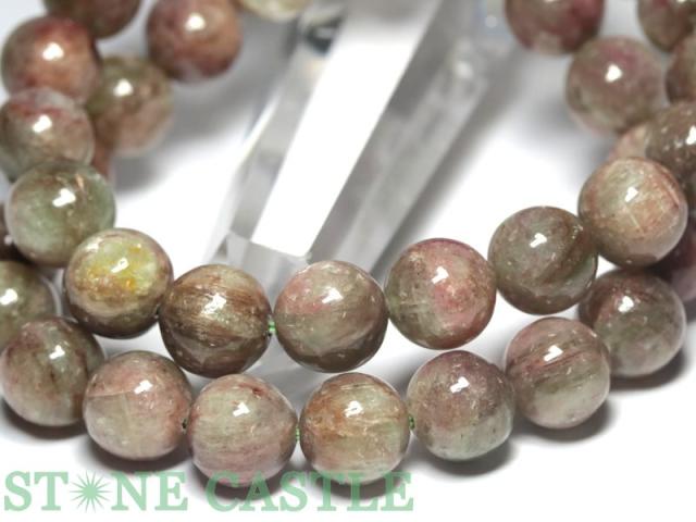 ☆高品質☆【ブレスレット】ブラッドショットグリーンカイヤナイト (約10.5〜11mm) 天然石 パワーストーン_3