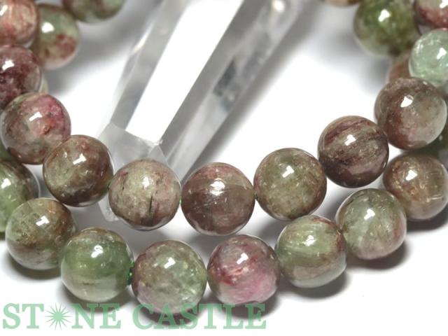 ☆高品質☆【ブレスレット】ブラッドショットグリーンカイヤナイト (約10.5〜11mm) 天然石 パワーストーン_4