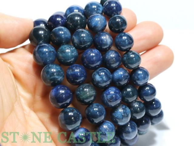☆高品質☆【ブレスレット】ブルースギライト (3A) (約11〜11.5mm) (ケース付) 天然石 パワーストーン_1