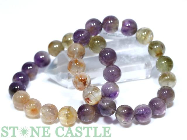 ☆高品質☆【ブレスレット】ドリームコートレムリアン (ブラジル・ゴイアス産) (約12.5〜13mm) (ケース付) 天然石 パワーストーン