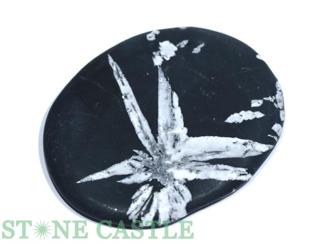 ☆一点物☆【置き石】握り石 菊花石 No.40 天然石 パワーストーン