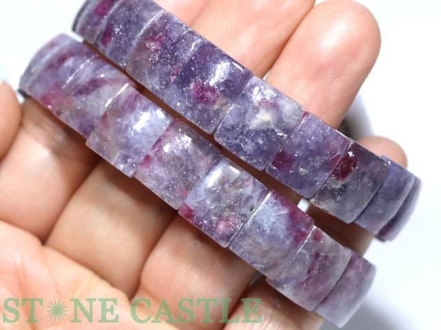 ☆高品質☆【ブレスレット】ユニコーンストーン バングル 約13x10mm 天然石 パワーストーン_1