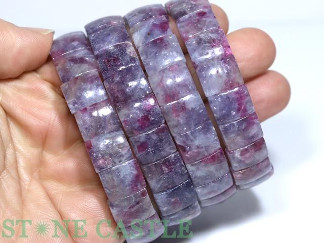 ☆高品質☆【ブレスレット】ユニコーンストーン バングル 約13x10mm 天然石 パワーストーン_2