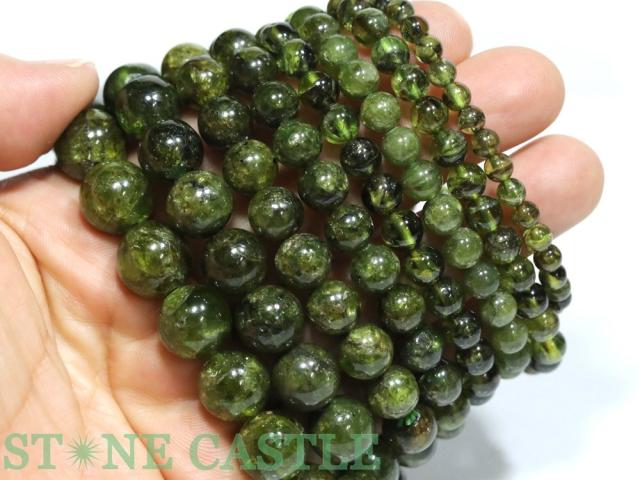 ☆高品質☆【ブレスレット】ペリドット (A) (約10〜10.5mm) 天然石 パワーストーン_4