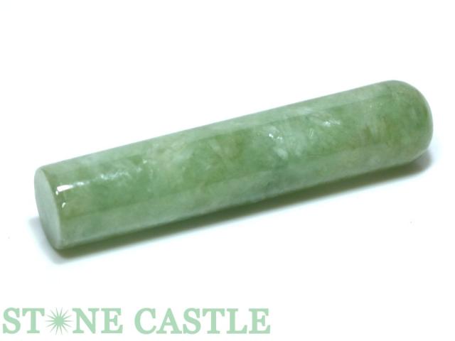 ☆一点物☆【開運＆風水アイテム】本翡翠 印鑑 No.03 約14x63mm 手彫り彫刻代金込み 天然石 パワーストーン