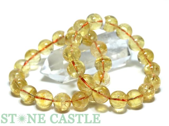 ☆高品質☆【ブレスレット】天然シトリンクォーツ (5A) (約13〜13.5mm) (ケース付) 天然石 パワーストーン 21,700円