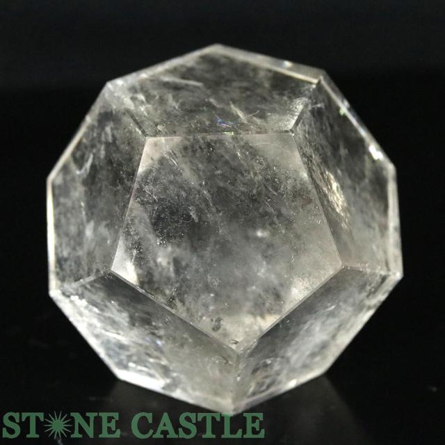 ☆一点物☆【置き石】正十二面体 レムリアン水晶 (レインボー入り) No.93 天然石 パワーストーン_2