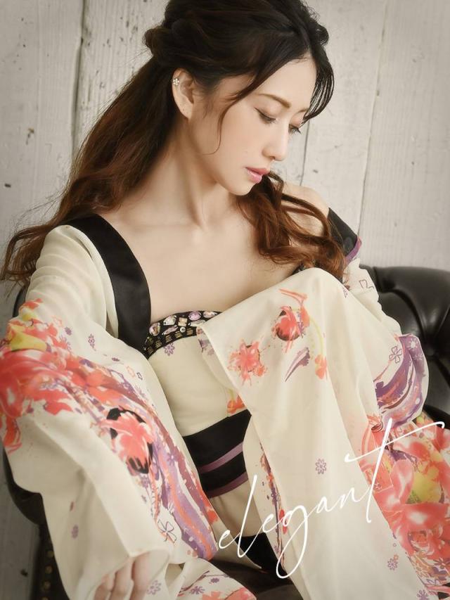 花魁 コスプレ 衣装 和柄ドレス コンパニオン 衣装 着物 ドレス 流遊