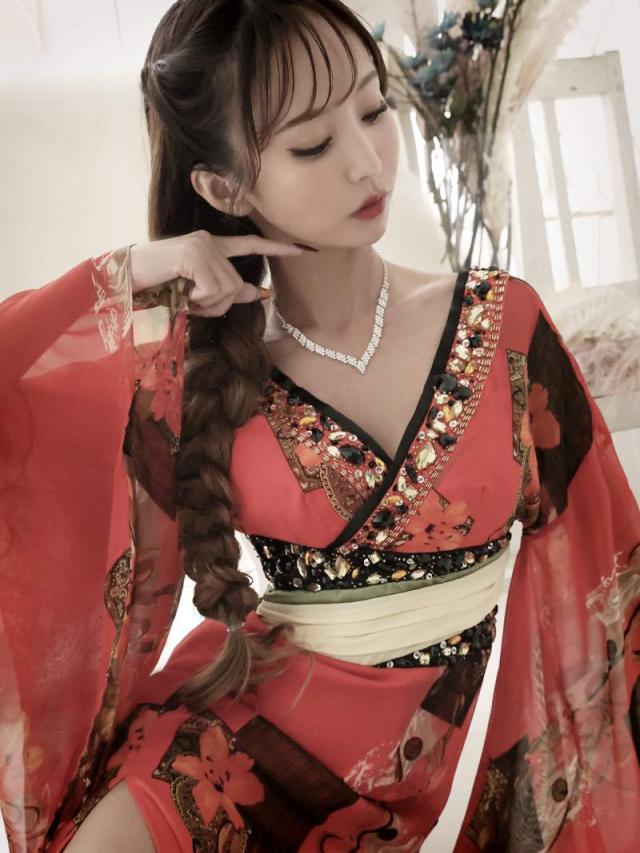 花魁 コスプレ 花魁コスプレ 衣装 着物ドレス 着物 和柄ドレス 和柄