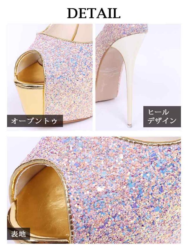 キャバ パンプス キャバパンプス 靴 キャバシューズ Ryuyu オーロラ 