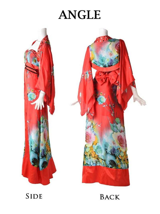 花魁 コスプレ 花魁コスプレ 衣装 着物ドレス 着物 和柄ドレス