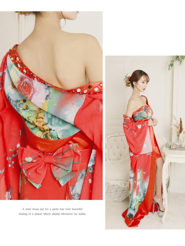 花魁 コスプレ 花魁コスプレ 衣装 着物ドレス 着物 和柄ドレス