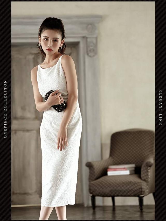 キャバワンピース DaysPiece 韓国 キャバワンピ 膝丈 ロング アシメ