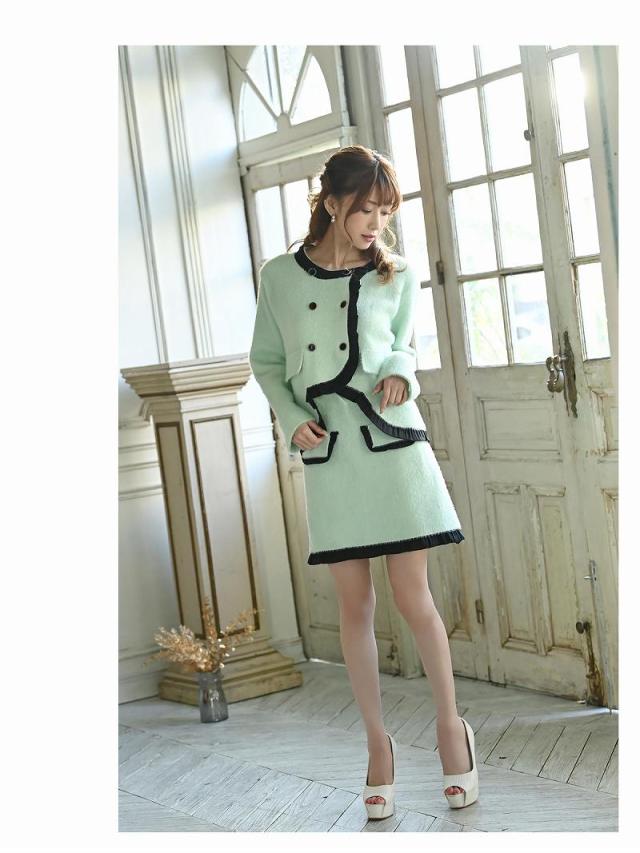 キャバスーツ 大きいサイズ コンパニオン 制服 ママ スーツ フォーマル