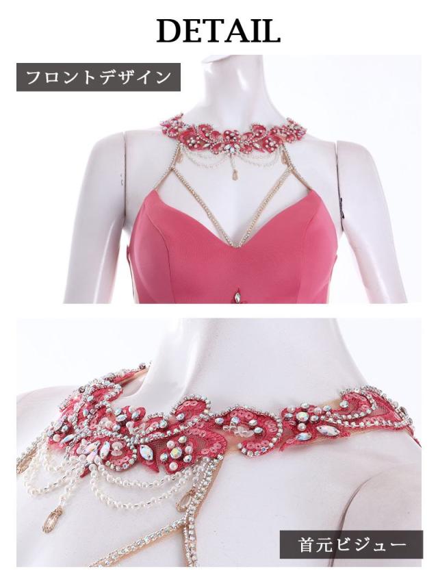 キャバドレス キャバ ドレス キャバクラ AngelRドレス エンジェルアール ミニドレス パーティードレス ホルターネック ビジュー 高級_8