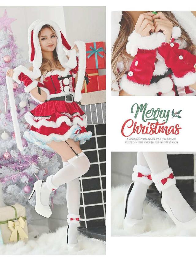 サンタ コスプレ サンタコスプレ サンタコス クリスマスコスプレ クリスマス 衣装 サンタ衣装 コスプレ衣装 コスチューム クリ_1