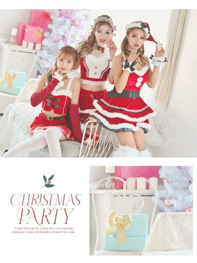 サンタ コスプレ サンタコスプレ サンタコス クリスマスコスプレ クリスマス 衣装 サンタ衣装 コスプレ衣装 コスチューム クリ_4