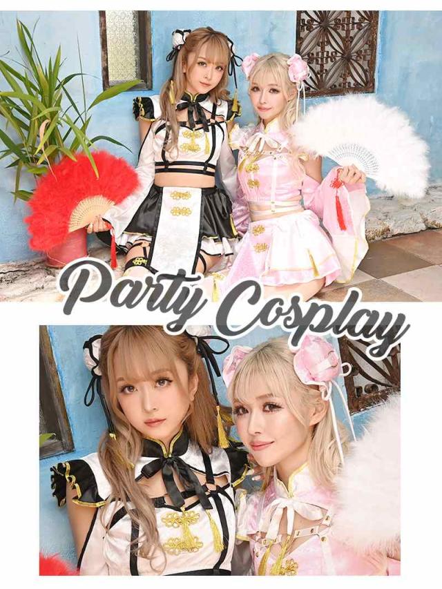 コスプレ 衣装 コスチューム コンパニオン 衣装 パーティー 仮装 Ryuyu キョンシー チャイナ 袖付き 体型カバー_8