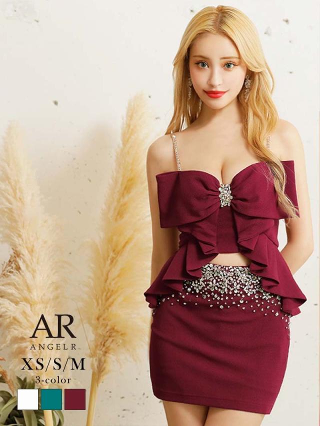 AngelR エンジェルアール キャバ ドレス キャバドレス セットアップ 2ピース キャバクラドレス キャバクラ パーティード
