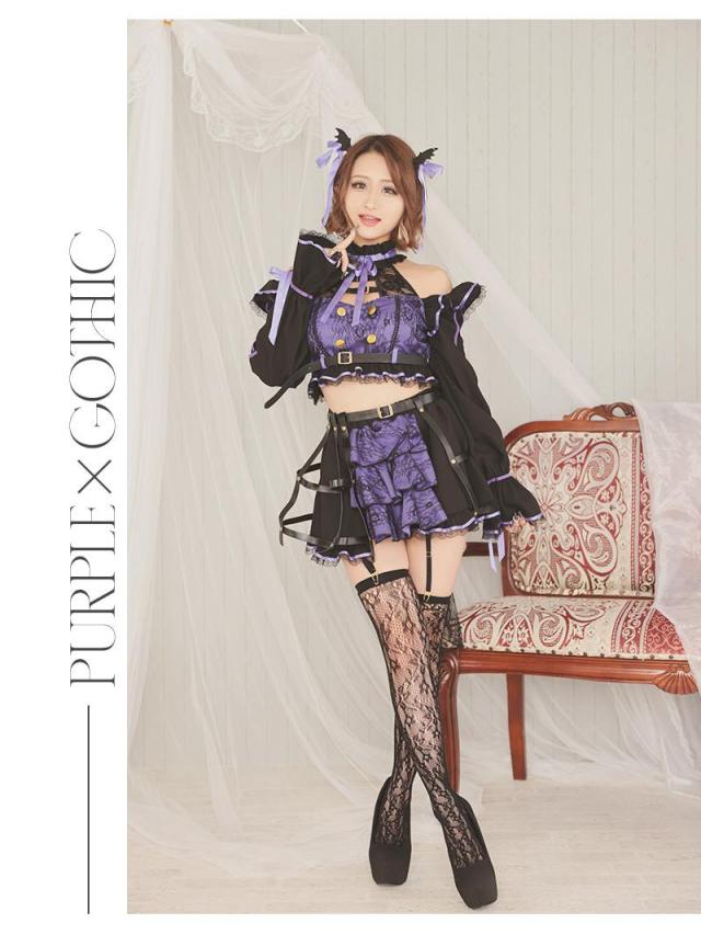 キャバコスプレ Ryuyu 袖付き ロリータ 吸血鬼 ギャル ゴスロリ キャバコスプレ Ryuyu 袖付き ロリータ 吸血鬼 ギャル ゴスロリ