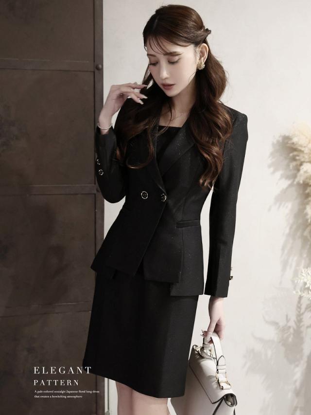 一部予約販売 キャバスーツ Belsia シンプル フォーマルスーツ 3L