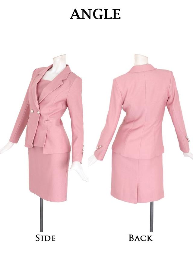 一部予約販売 キャバスーツ Belsia シンプル フォーマルスーツ 3L