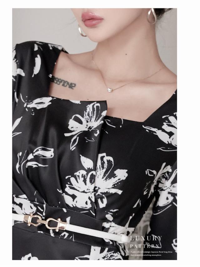 一部予約販売 キャバワンピース DaysPiece モノトーン 袖付き