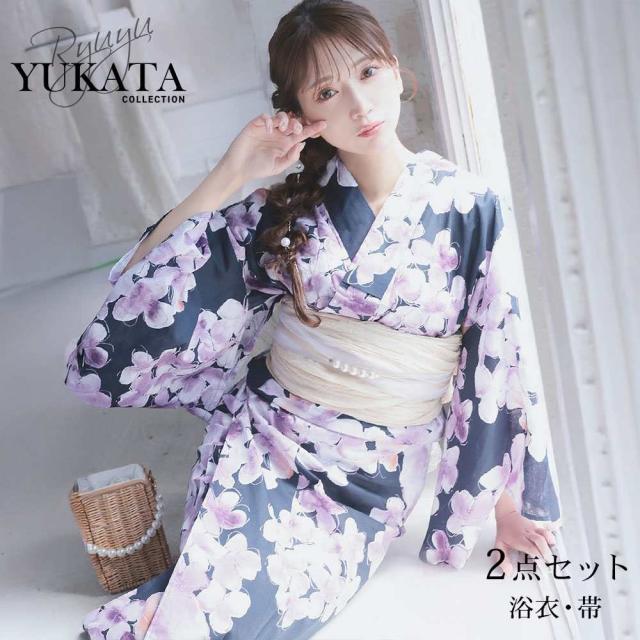 浴衣 セット レディース 浴衣レディース レディース浴衣 ゆかた 帯 下駄 キャバ浴衣 キャバ 夏祭り 花火大会 Ryuyu ネ