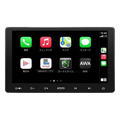 ATOTOカーオーディオプレーヤー Android Auto＆CarPlay接続 Bluetoothハンズフリー/ A2DP 電話ミラーリン（AutoLink）急速充電 USB / SD（最大2TB）ATO-F7G211SE