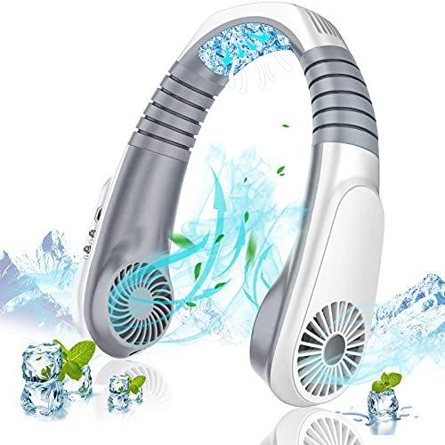 ネッククーラー miniネック冷却クーラー 首掛け扇風機 3段風量調節 18時間連続使用 角度調整可能 USB充電式 静音 通勤、通学、キャンプ-MSV-B08YRJGX5G 7,438円