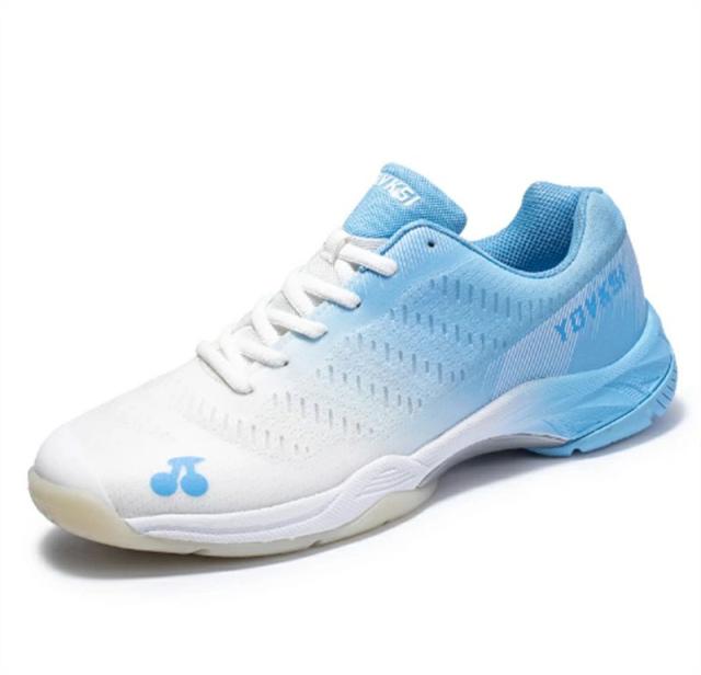 レーボールシューズ 足首保護バドミントンシューズ レディースメンズ初心者 卓球シューズ 軽量滑り止め通気野球の通販は