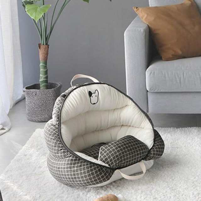 ドライブボックス ペットベット 車載用 ドライブベッド ペットキャリー ペットショルダーバッグ 2way 車用 ドライブシート 小型犬 猫用の通販は 5,480円