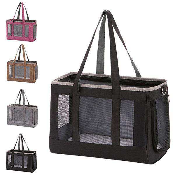 ペットバック 犬用 猫用 手持ち 手提げ 肩掛け ショルダー トート 2WAY メッシュ 通気性 小型犬 ペットバッグ キャットキャリー ドッグキの通販は 4,772円