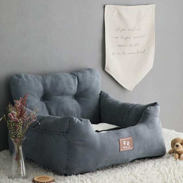 ペット用 ドライブボックス 柴犬 犬 車 小型犬 猫 ペット ドライブシート 飛び出し防止 ペットベッド お手入れ簡単 水洗い可能 ペット おの通販は 6,364円