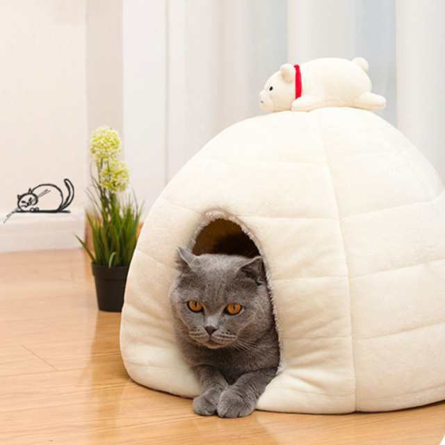 ペットベッド 冬 猫 ドーム型 ペットハウス 秋冬用 犬ベッド 猫ベッド 犬 猫 ペットソファ 洗濯可能 おしゃれ いぬ ねこ 秋冬用 洗えるの通販は