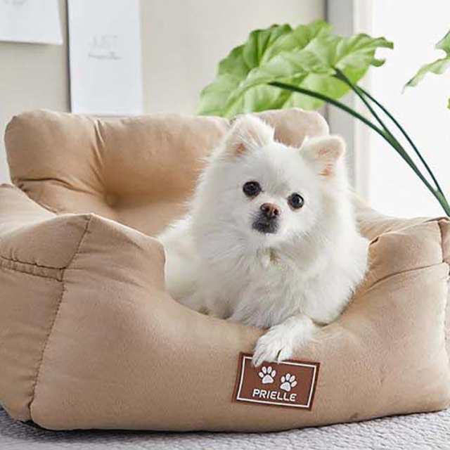 ペット用 ドライブベッド 犬 犬用 ペット ドライブベッド 小型犬 中型犬 猫用 キャリーバッグ 車酔い防止 飛び出し防止 リード＆フック付 ペット用の通販は