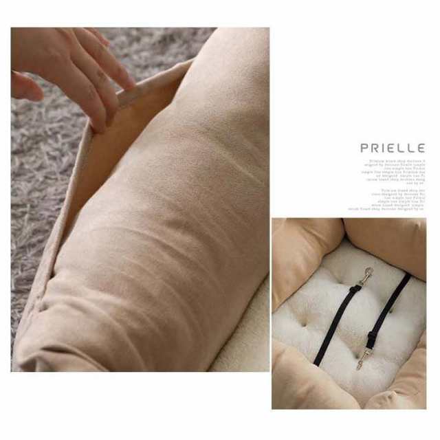 ペット用 ドライブベッド 犬 犬用 ペット ドライブベッド 小型犬 中型犬 猫用 キャリーバッグ 車酔い防止 飛び出し防止 リード＆フック付 ペット用の通販は