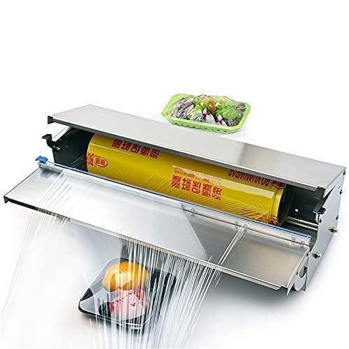 食品用ラップフィルム包装機 ラップスライドカッター スムーズ切断 フィルムディスペンサー 食品用ラップケース ラップカッター マルチラッパー 適用範囲 スーパの通販は 5,579円